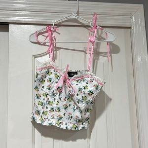 Floral Cider Top